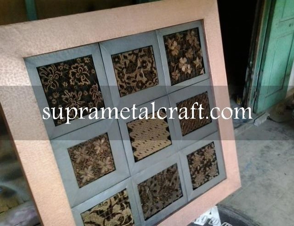 Batik stamp wall artwork-94