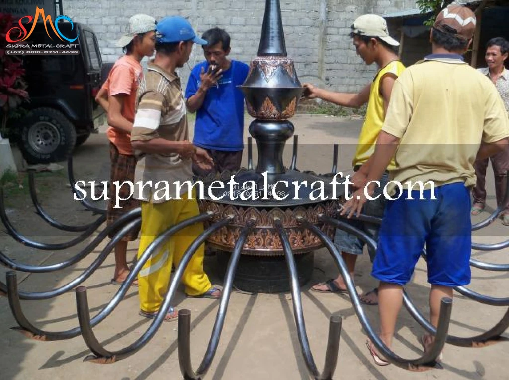 Lampu Gantung Tembaga Robyong-156