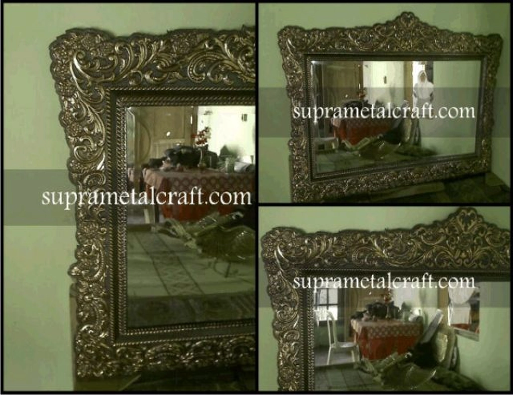 Mirror Frame Ukiran Kuningan-111