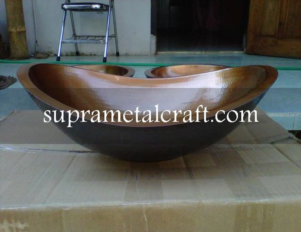 Oval Sink Double Layer-141